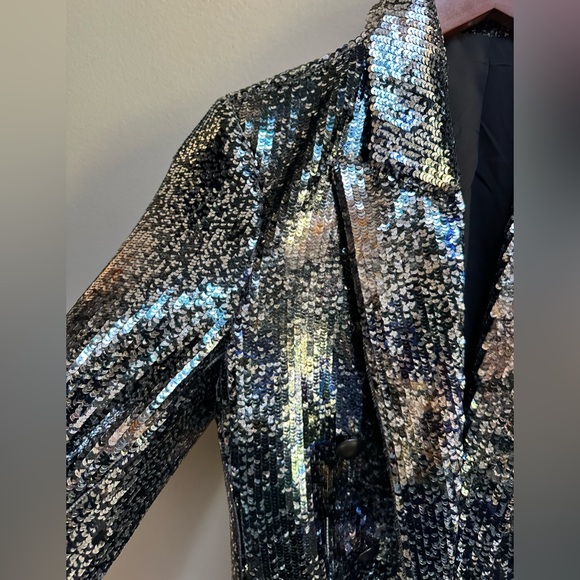 L’Agence Sequin Blazer Jacket - Picture 3 of 11